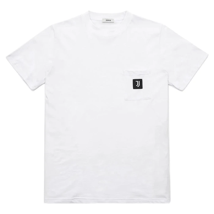JUVENTUS WHITE ICON T-SHIRT WITH POCKET